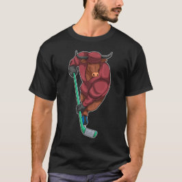 Eishockey-Eishockeystick T-Shirt