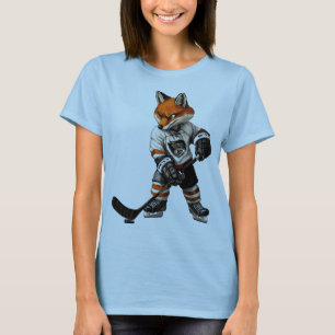 Eishockey Fuchs T-Shirt
