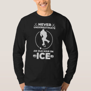Eishockey für alte Eishockey-Fans T-Shirt