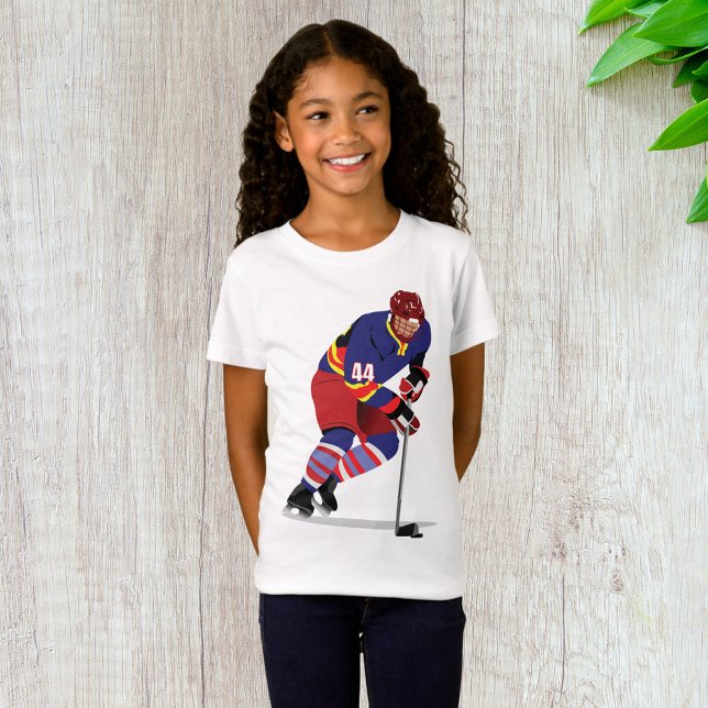 Eishockey-Girls-T - Shirt (Von Creator hochgeladen)