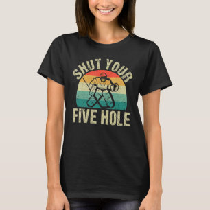 Eishockey Goalie Goalkeeper Team beendet Ihre 5 H T-Shirt