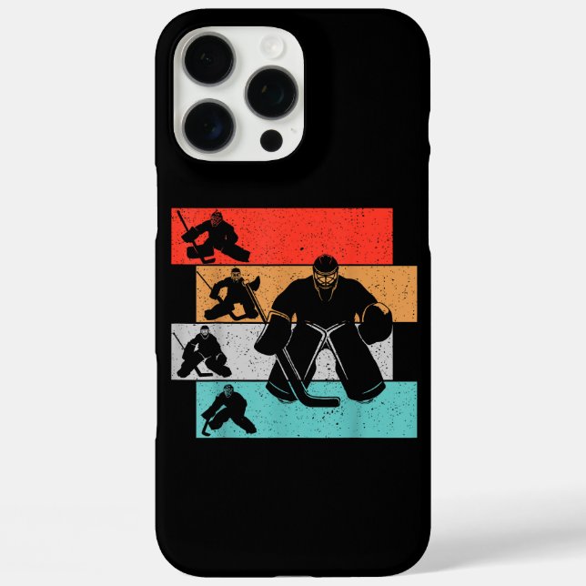 Eishockey Goalie Hockey Player iPhone 16 Pro Max Hülle (Rückseite)