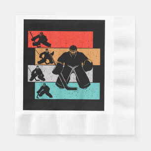 Eishockey Goalie Hockey Player Serviette