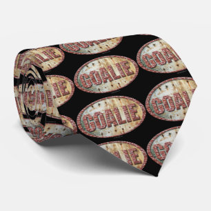 Eishockey-Goalie-Krawatte (dunkel) Krawatte
