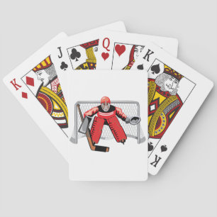 Eishockey Goalie Playing Cards Spielkarten
