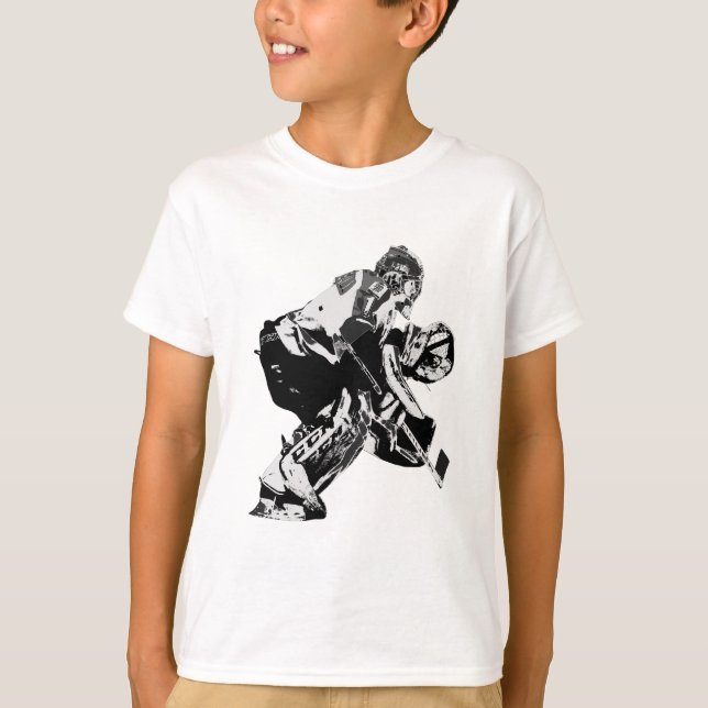 Eishockey Goalie - Wintersport T-Shirt (Vorderseite)