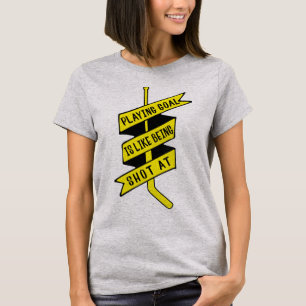 Eishockey Goalie Zitat T-Shirt
