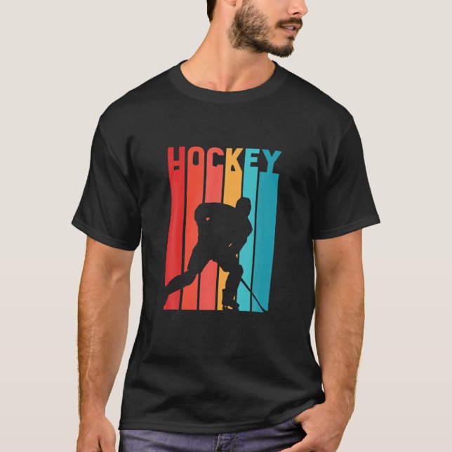 Eishockey Hockey Hockey Hockey Hockey Spaß T-Shirt (Vorderseite)