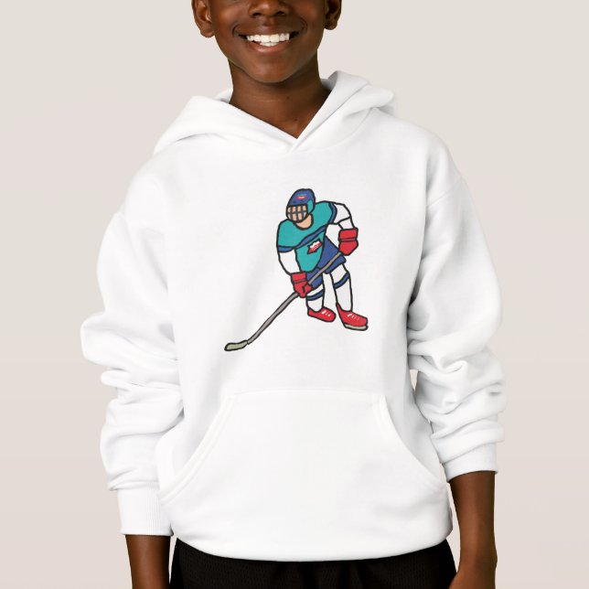 Eishockey Hoodie (Vorderseite)