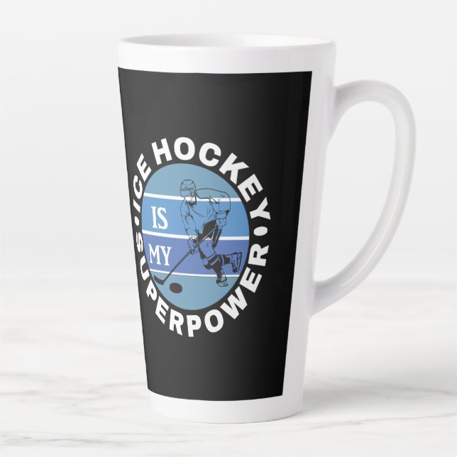 Eishockey ist meine Supermacht Milchtasse (Rechts)