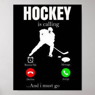 Eishockey Jugend Frauen Puck Hockeyspielerin Spiel Poster
