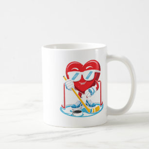 Eishockey Jungen Männer Lustiges Eishockey Herz Li Kaffeetasse