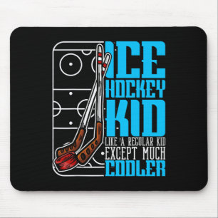 Eishockey Kind Cooler Athlet Sport Junge Mädchen L Mousepad