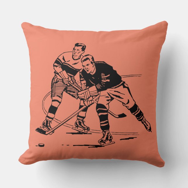 Eishockey Kissen (Vorderseite)