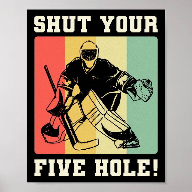 Eishockey macht fünf Mannschaften aus dem Spiel Poster (Vorne)