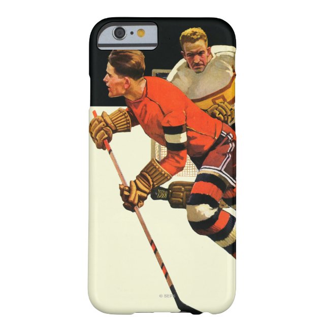 Eishockey-Match Case-Mate iPhone Hülle (Rückseite)