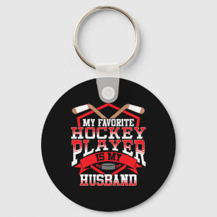 Eishockey Mein Lieblings Eishockeyspieler Husnd Schlüsselanhänger