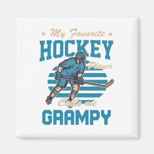 Eishockey Mein Lieblings-Eishockeyspieler nennt mi Magnet