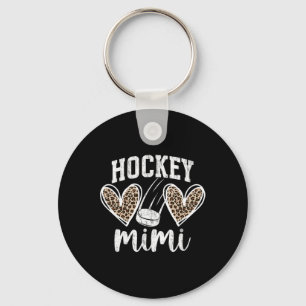 Eishockey Mimi Oma Herzen Mimi von einem Hockey Pl Schlüsselanhänger