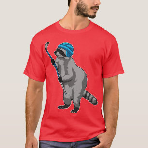 Eishockey mit Eishockeyschläger T-Shirt