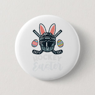 Eishockey-Oster-Helm Puck Sport Männer Jungen Kind Button