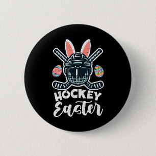 Eishockey-Osterhelm-Puck-Sport Männer Jungen Kinde Button
