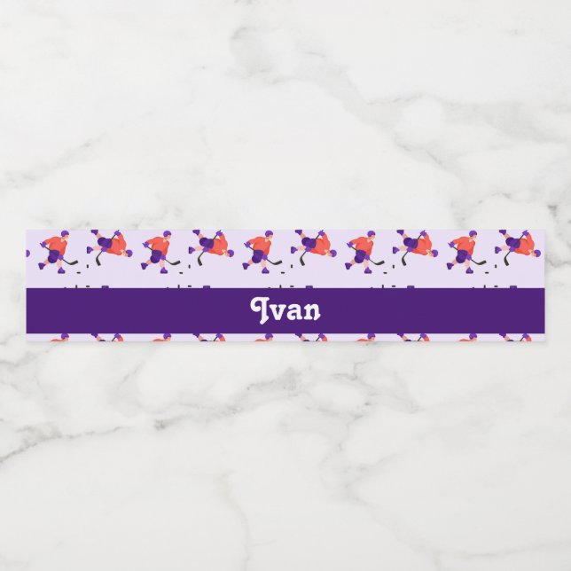 Eishockey Player (Einzelnes Label)