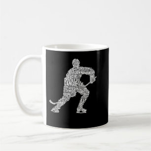 Eishockey Player Slang Word Cloud Classic T Shirt Kaffeetasse