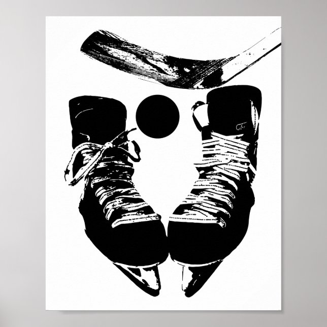 Eishockey-Poster Modern Sports Print Poster (Vorne)