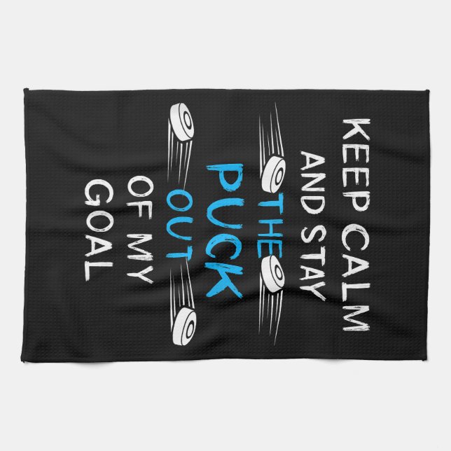 Eishockey Puck Eishockey Winter Team Sport Geschirrtuch (Horizontal)