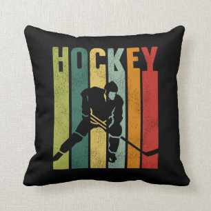 Eishockey Retro Vintag Retro Kissen