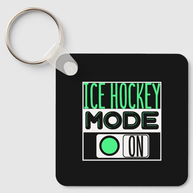 Eishockey Schlüsselanhänger (Vorderseite)