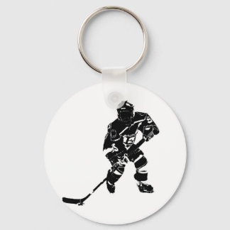 Eishockey-Spieler Schlüsselanhänger