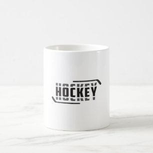 Eishockey Spieler Stick Puck Team Funny Geschenk I Kaffeetasse