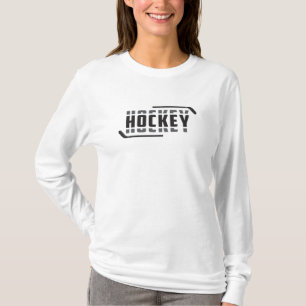 Eishockey Spieler Stick Puck Team Funny Gift Idee T-Shirt