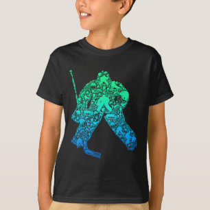 Eishockey-Torhüter Hockeyspieler Jugend Männer Kin T-Shirt