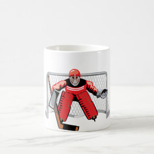 Eishockey-Torhüter-Tasse Kaffeetasse