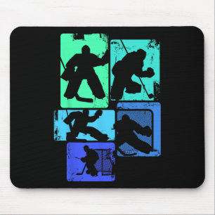 Eishockey Torwart Hockey Spieler Kinder Jungen Jug Mousepad