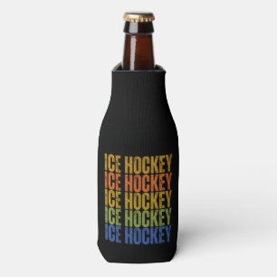 Eishockey-Typografie Flaschenkühler