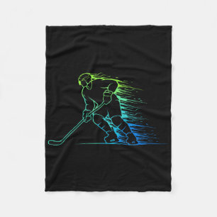 Eishockey- und Hockey-Grafik Männer und Jungen, Te Fleecedecke