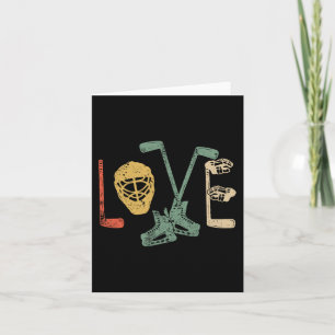 Eishockey Valentinstag für Liebhaber Eishockey Jun Karte
