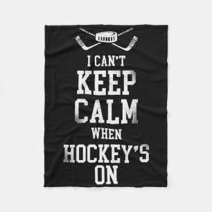 Eishockey Vintage (5) Fleecedecke