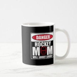 Eishockey Vintage Mama Mutter Gefahr Hockey-Mama W Kaffeetasse