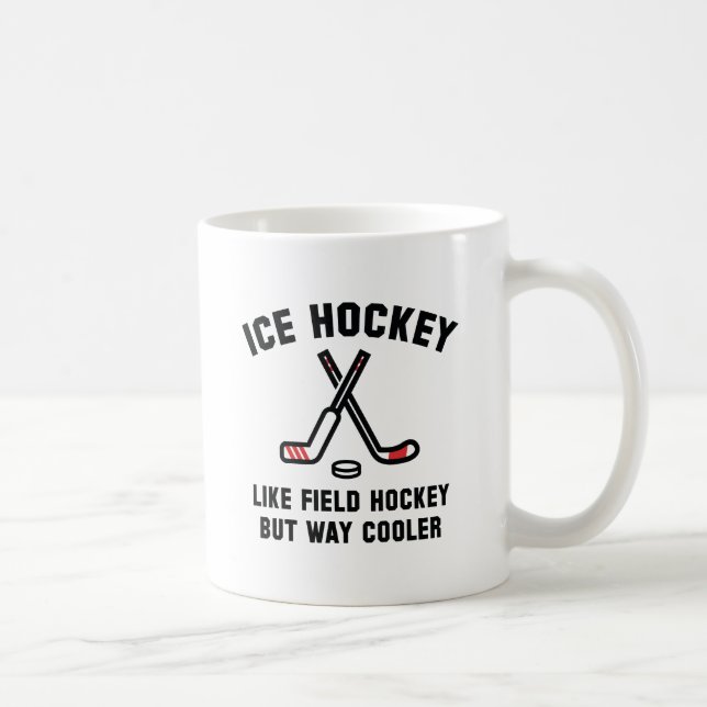 Eishockey-Weg Cooler Kaffeetasse (Rechts)