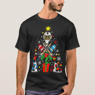 Eishockey Weihnachtsbaum TTA T-Shirt