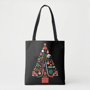 Eishockey-Weihnachtsbaum Xmas-Sport Tasche
