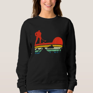 Eishockey Wintersport Eishockey Eishockey Eishocke Sweatshirt