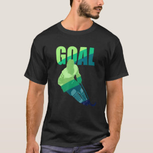 Eishockey-Ziel T-Shirt