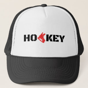 Eishockeycap - Roter Skate Truckerkappe