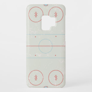 Eishockeyrosa gestörte Stylesgrafik Case-Mate Samsung Galaxy S9 Hülle